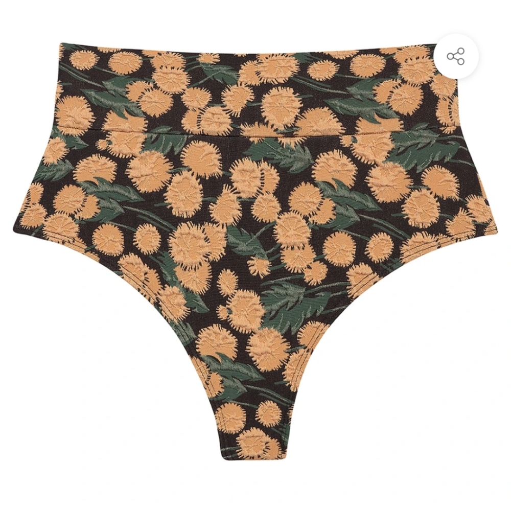 NWOT Montce Saffron High Rise Bikini Bottom